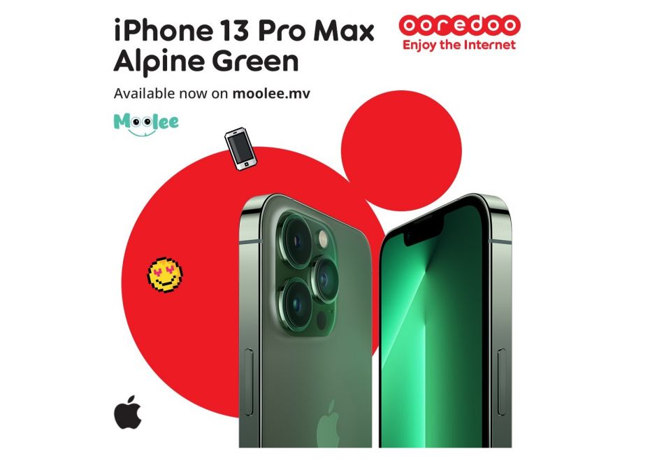 Alpine green iPhone 13 pro max gannan beynun tha?