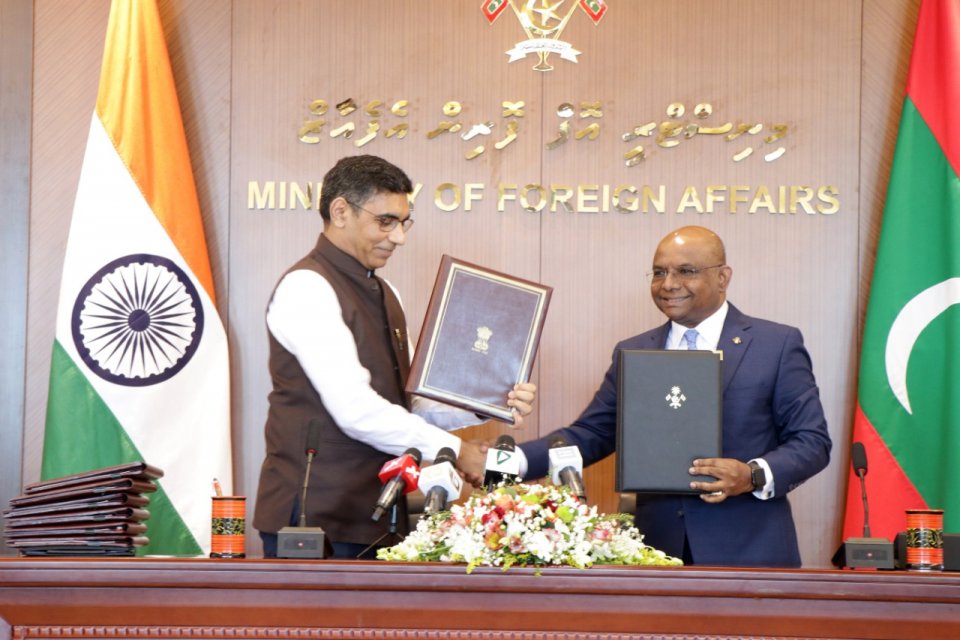 India-Maldives: 7 MOUs signed to implement several projects