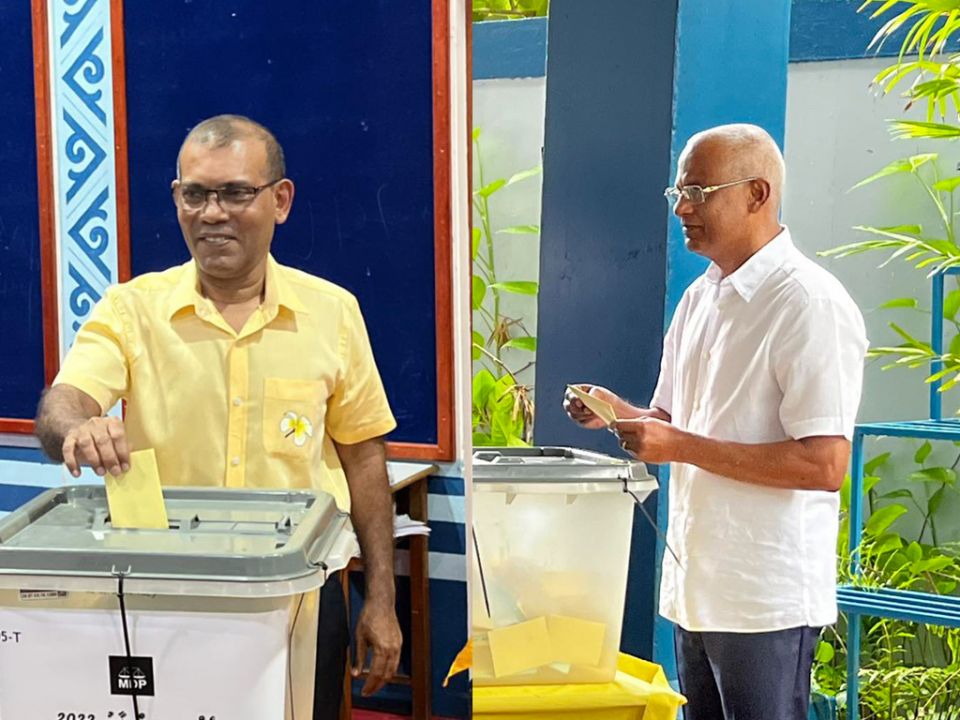 MDP Election: Nasheed ves, Solih ves vote lavvavvaifi