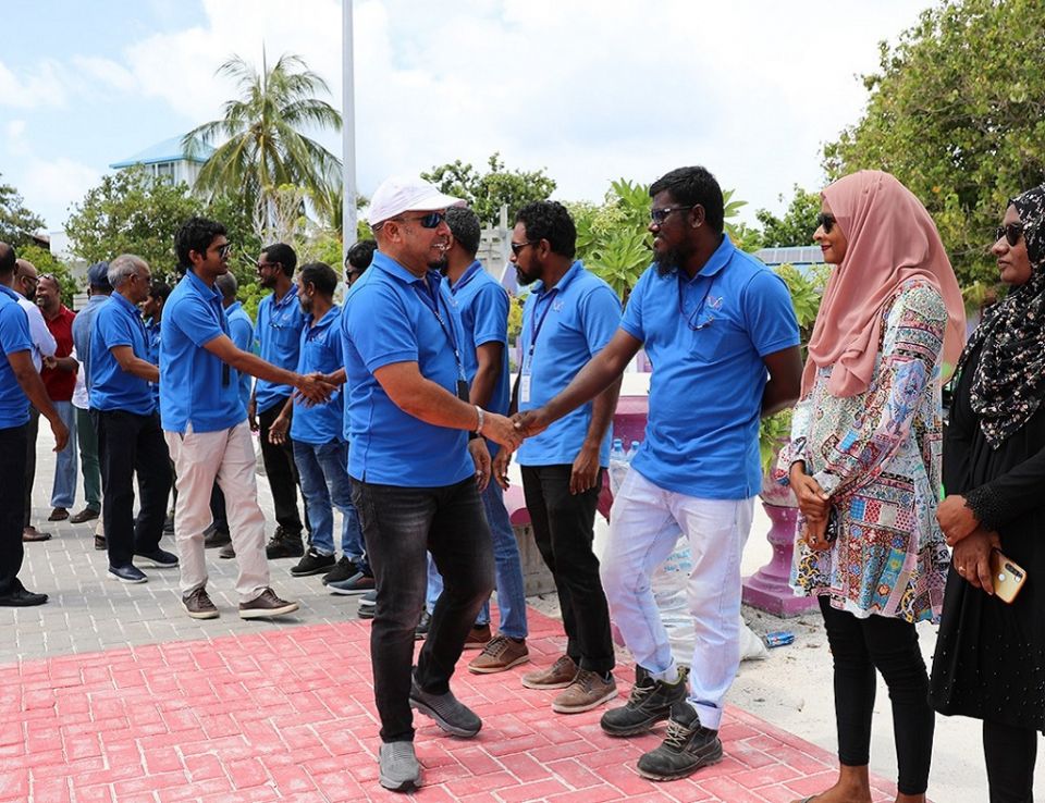 EXCLUSIVE: STELCO in Maafuttaai Guraidhoo aai Gulhee gai kuni manage kurumuge project eh fashanee