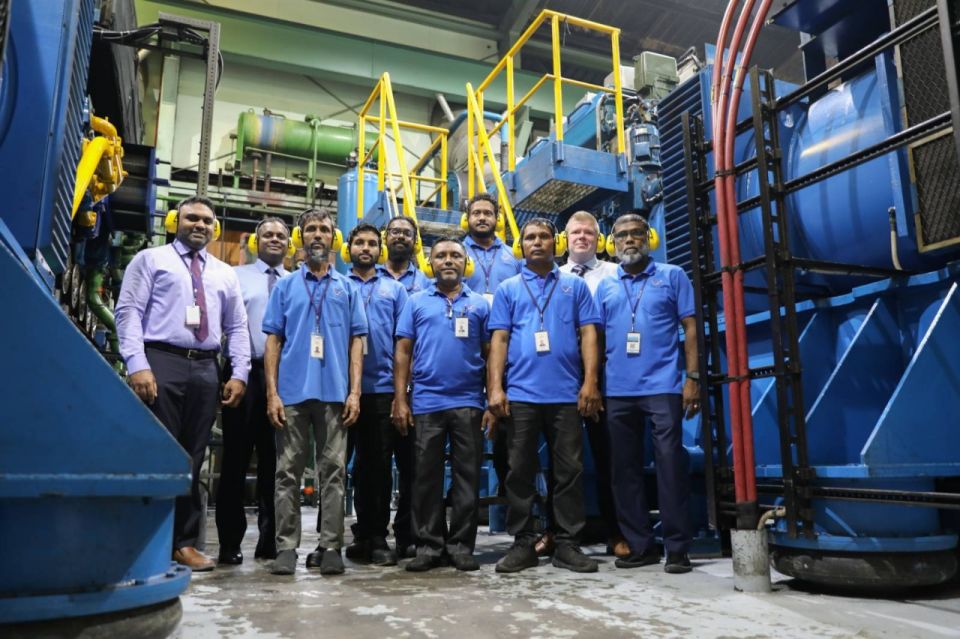 STELCO ge zamaanvee gulhumaai enginearunah Wärtsilä ge thaureef