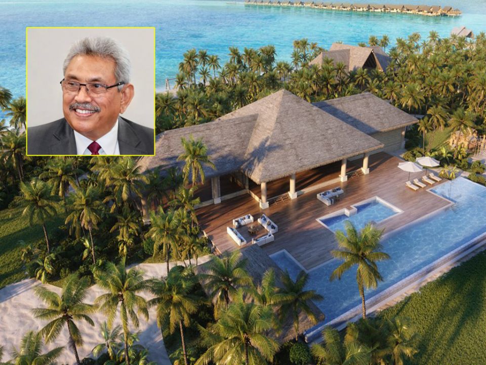 Gotabaya hunnevee Ithaafushi resortgai, hendhunu Nasheedves resortah vadaigennevi! 