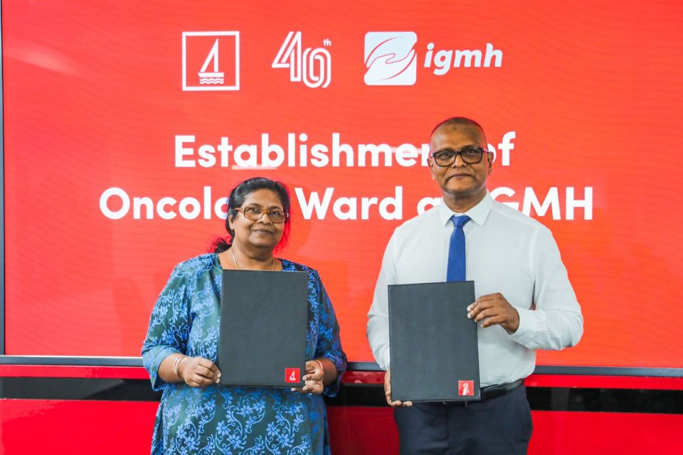 IGMH gai cancer ah faruvaa dhey ward eh hadhan BML in 3.5 million Rufiyaa dheefi