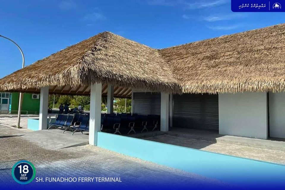 Funadhoo gai zamaanee reethi ferry terminal eh hadhaifi