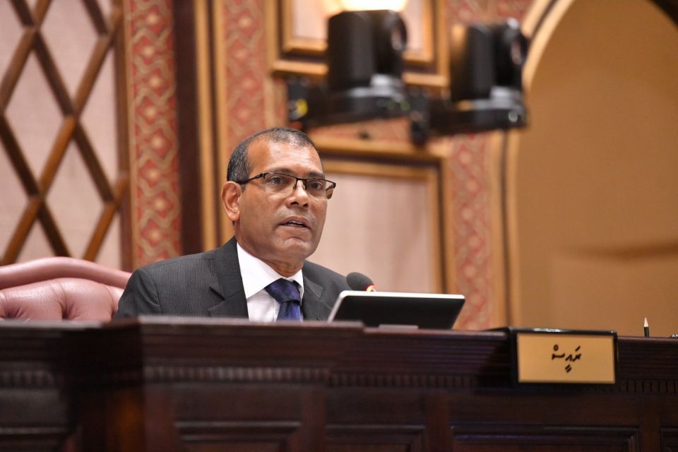 100 million dollar ge loan aki mivaguthah libun varah bodu ehee eh: Nasheed