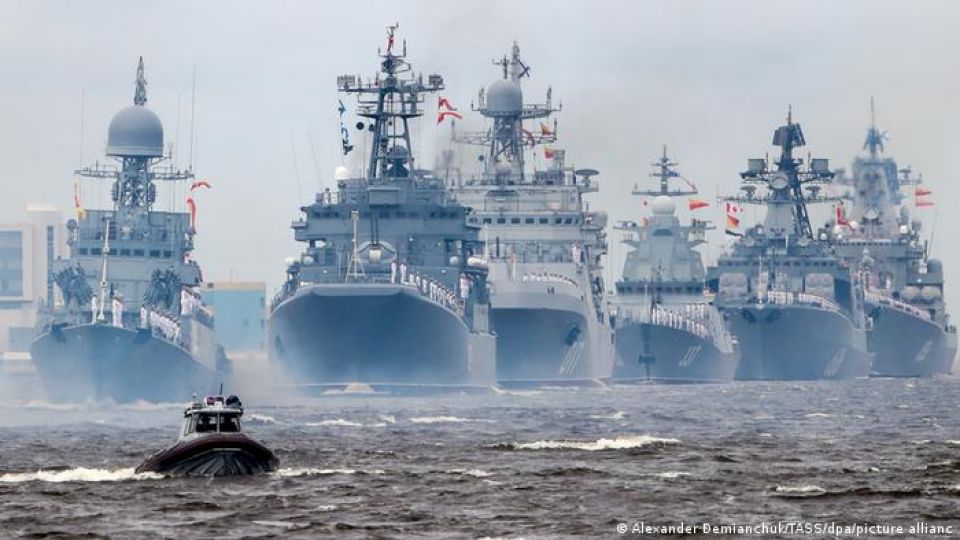 Russia ge kanduge fleet akah Ukraine in drone hamalaa eh dheefi