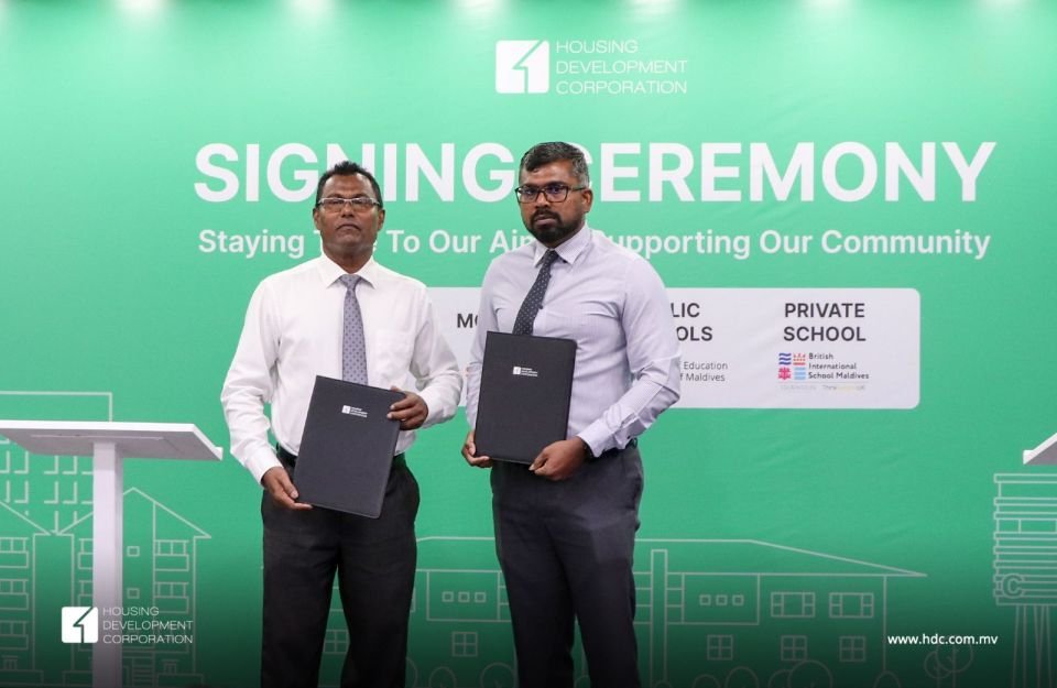Five schools to be built in Hulhumale Phase II, contracts signed