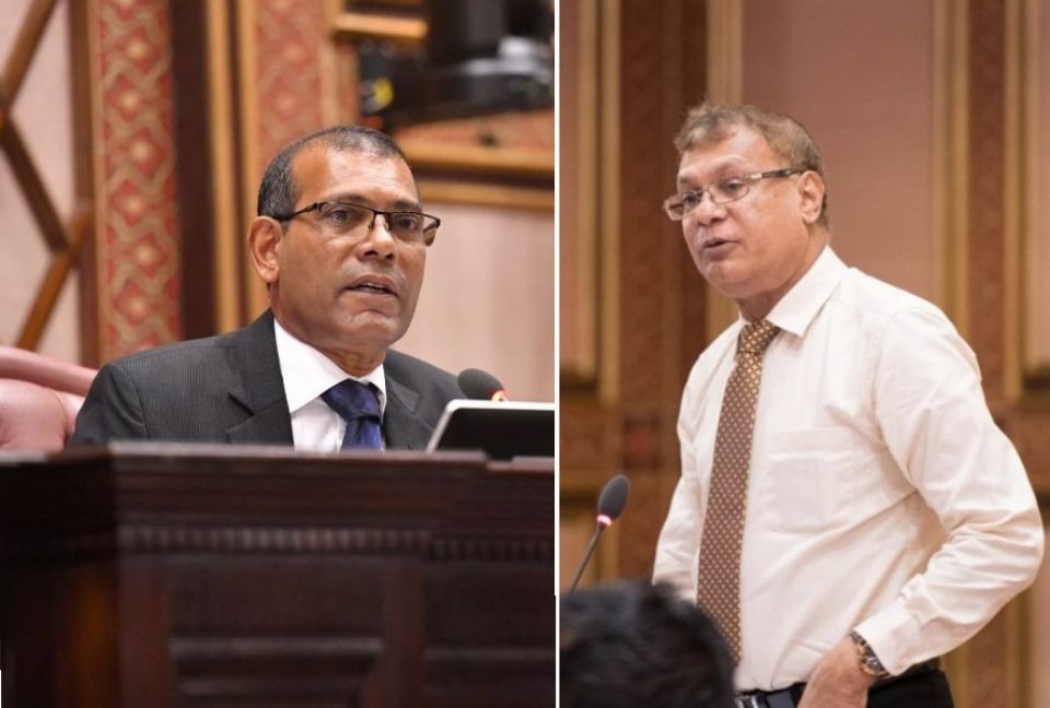 Aburuge dhauvaakoh Shareef athun 10 million Rufiyaa hoadhan Nasheed court