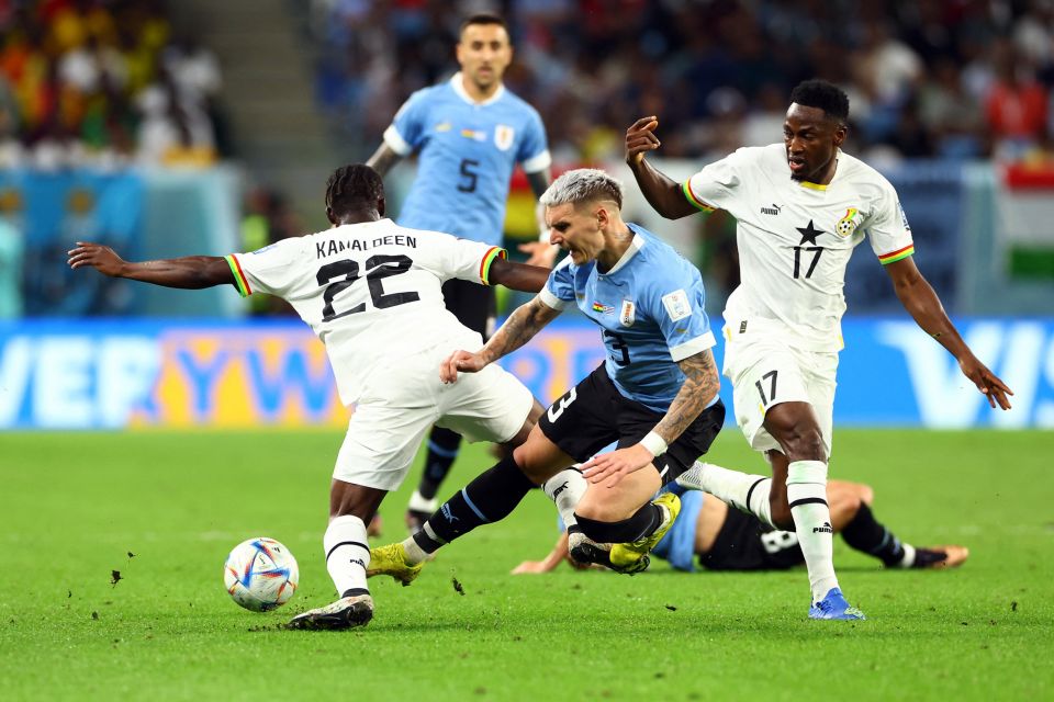 World Cup 2022: Uruguay inn Ghana bali kuri namaves dhe team ves kataifi