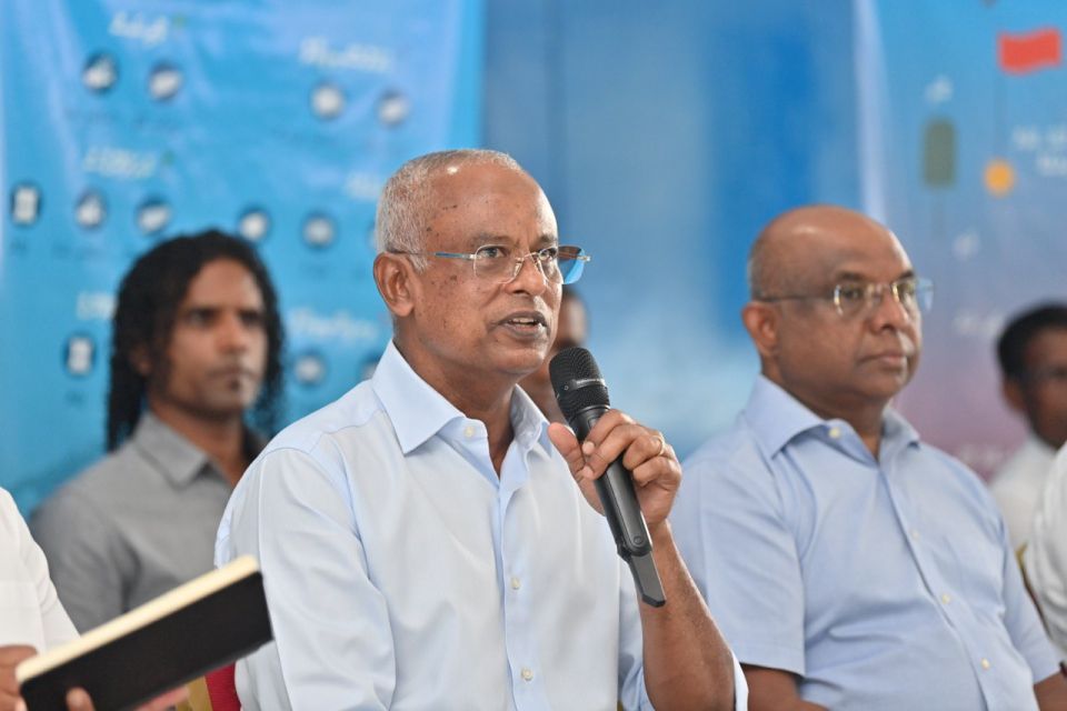 Masverikamuge sinaa'athugai huri bodethi massala thah anna aharu hallu libeyne: Raees