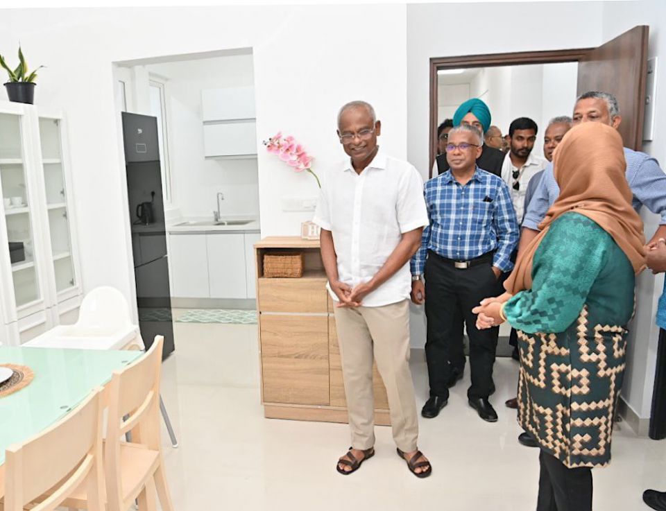 FDC in Hulhumale gai imaaraiy kuraa flat'thah raees bahlavaalahavaifi 