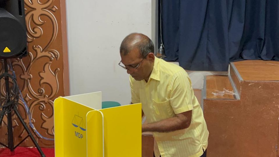 MDP Primary: Nasheed vote lahvaifi