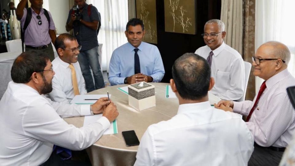 President Solih sends letter to coalition leaders