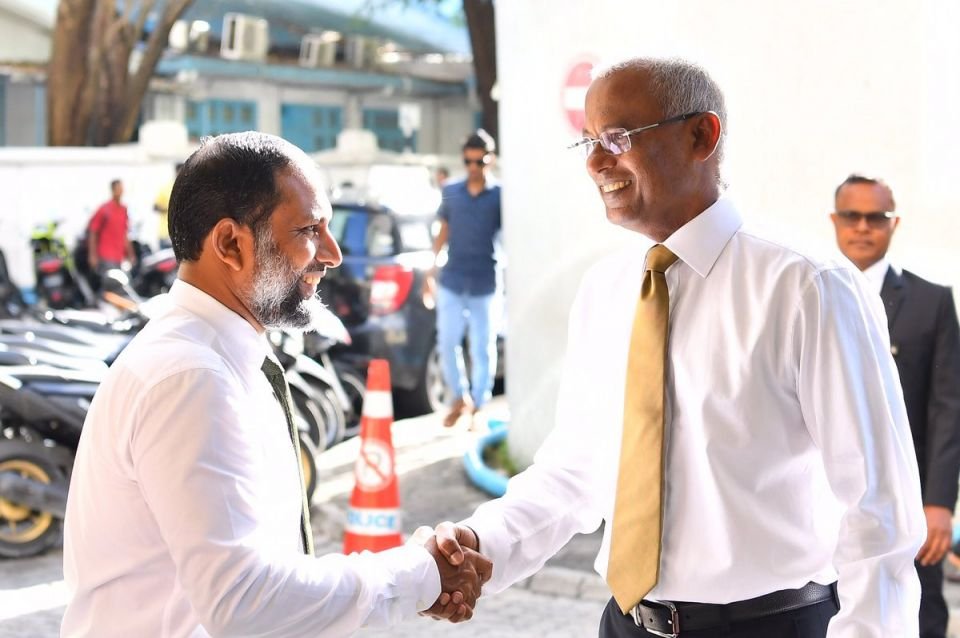 President and MDP welcomes Adhaalath's decision to back him
