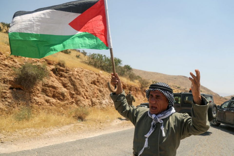 Yahoodheenna sulhavaan Palestine ge official in Jordan gai bahdhaluvanee