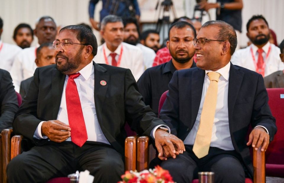 Qasim ge running mate akah Nasheed hedhumah mashwaraa nukurey