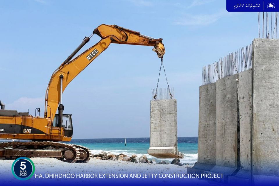 HA.Dhidhoo bandharu ge pavement hedhumuge massaka nimijje