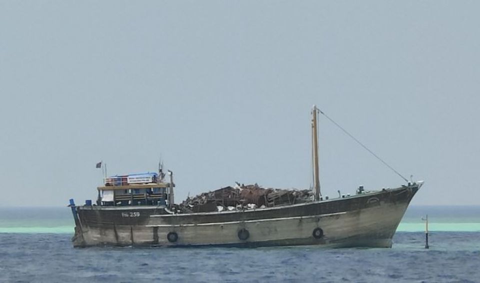 Kudagiri farah eri India boat 3 million Rufiyaa in joorimanaa kohffi