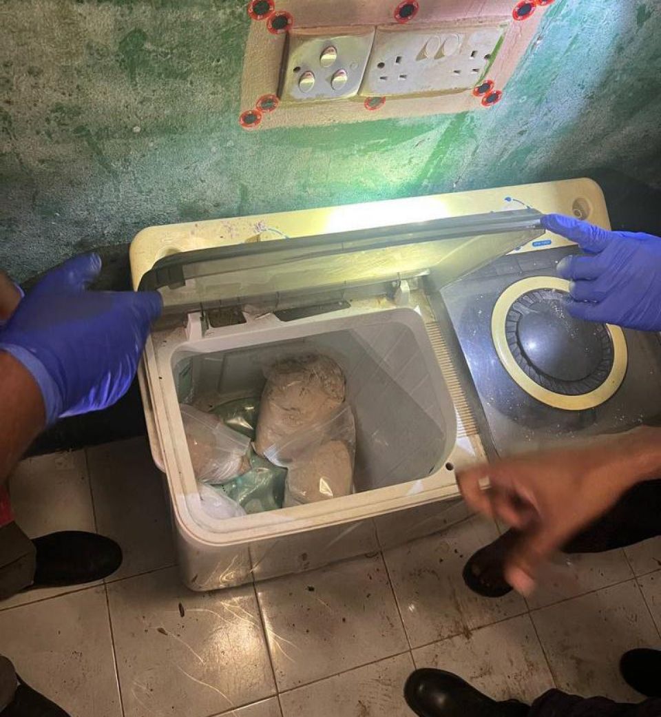 Fuluhun hingi operationeh gai 5 dhivehin hayyarukoh, 4 kg ge drug hoadhaifi