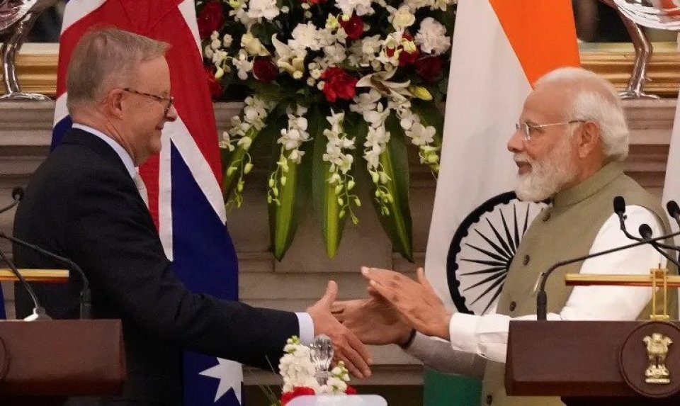 India and Australia agrees to strengthen security and economic ties