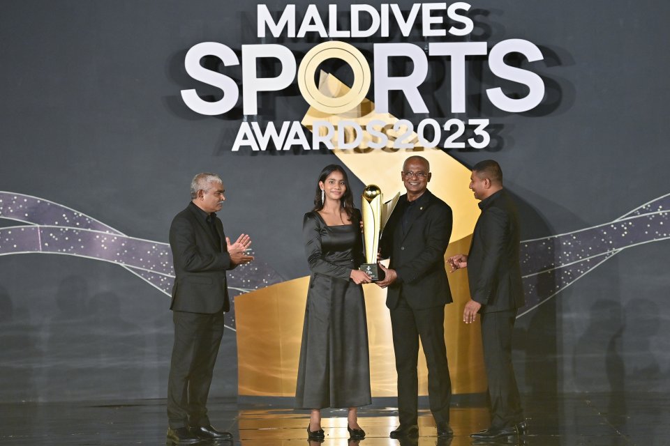 President confers the most prestigious awards of the Maldives Sports Awards 2023