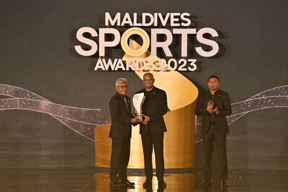 Sports Award: Sharafuveri award thah havaalukoh dhevvee raees