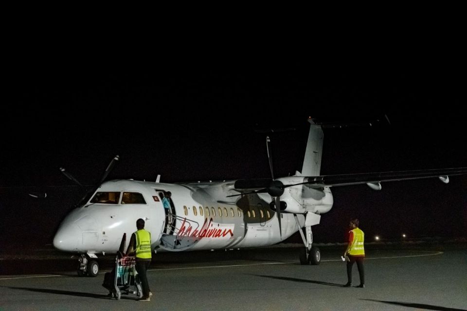 Light harukurumaaeku Kulhudhuffushi airport 24 gadiirah