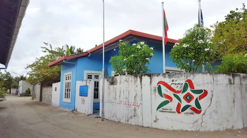 GA. Dhaandhoo Police station ge belumuge dhashugai huri meehaku filaifi