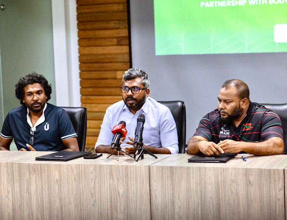 Mi aharuge mister Maldives ge title sponsor ge gothugai Urbanco hamajahsaifi 
