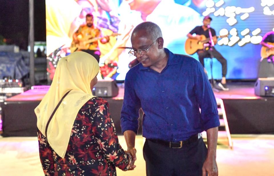 President Solih is to start country wide campaign after Eid