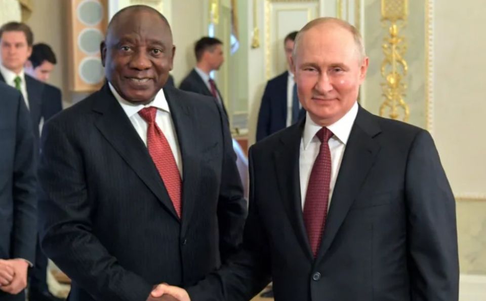 Hanguraama huttaalan jehey kamah Africa ge leader in Putin ah dhannavaifi