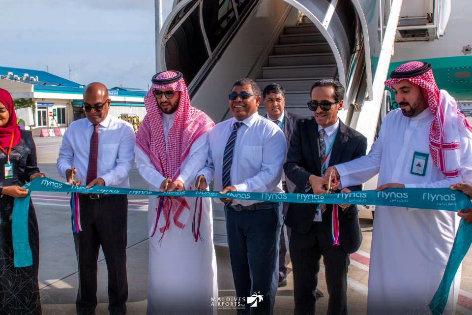 Saudi low-budget airline Flynas launches direct flights to the Maldives