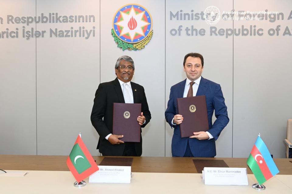 Maldives and Azerbaijan to strengthen bilateral relationship