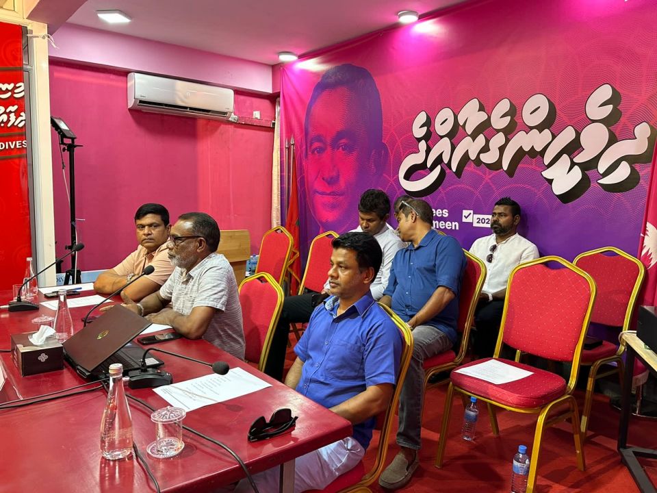 Yameen ge riyaasee campaign atoll thereygai rasmeekoh fashaifi 
