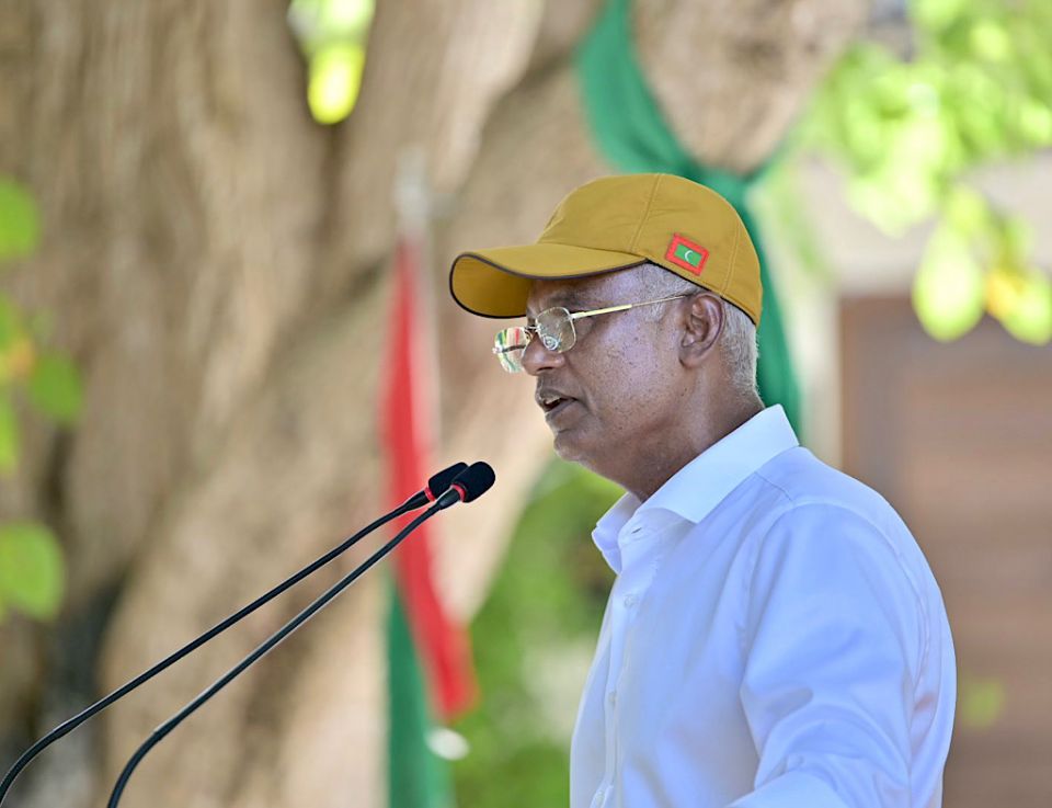 Hurihaa rashehge rahyithun beynunvaa goiy hoadhaidheynan: Raees Solih 