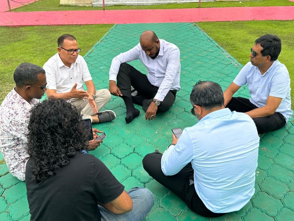 Yameen minivan kuran govaalai idhikolhu leadher in Jumhooree maidhaanah