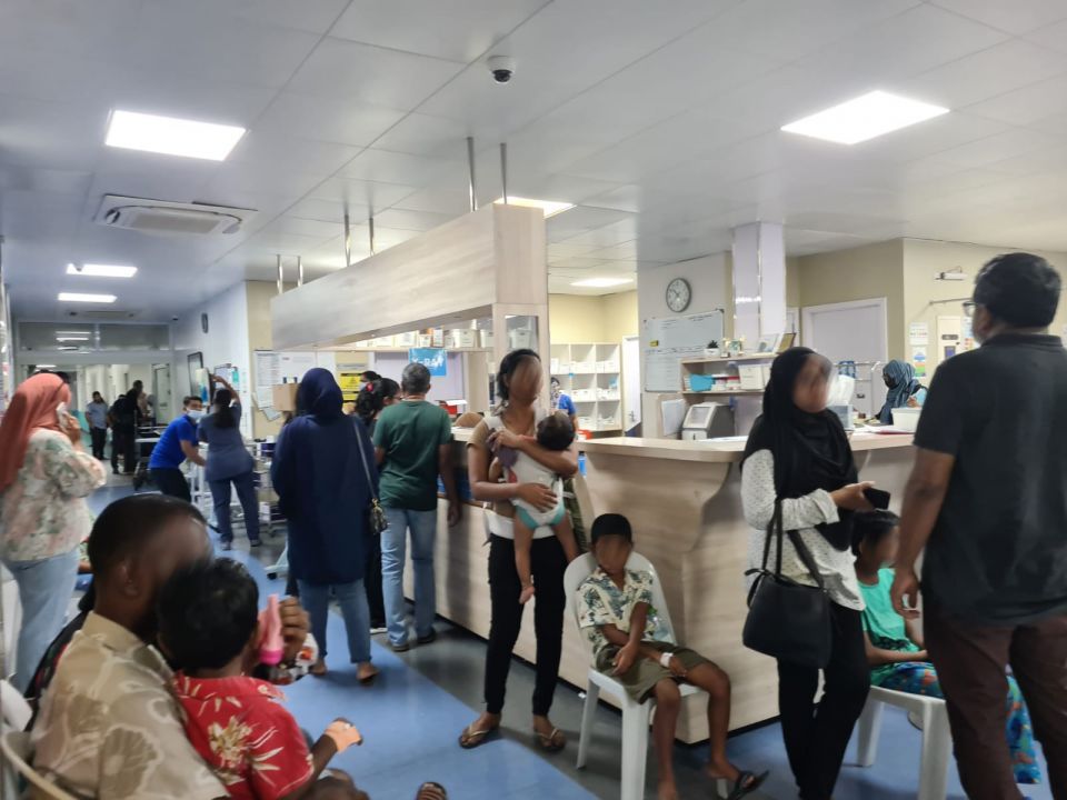 BREAKING:  Hodulumaai beyrah hingumuge gina casethakakaa eku Male' hospital thah furihje
