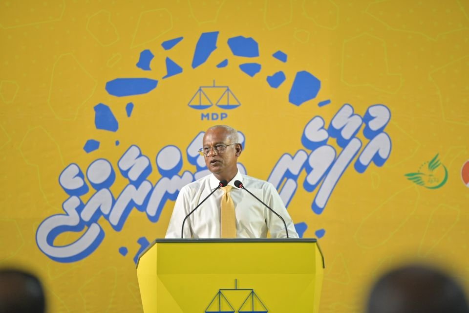 The opposition's policies will leave the Maldives 'unrecognisable' : President