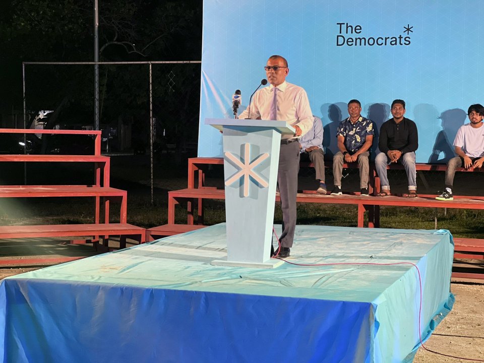 Nasheed beseeches PPM not to make Democrats vote for MDP in the 2nd round 