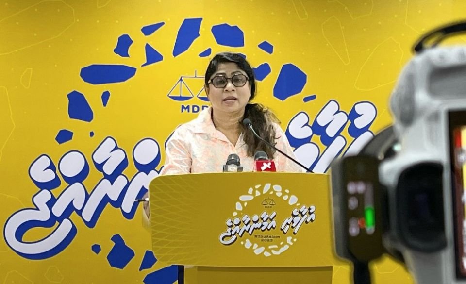 Maria accuses Muizzu of having ties with religious extremists 