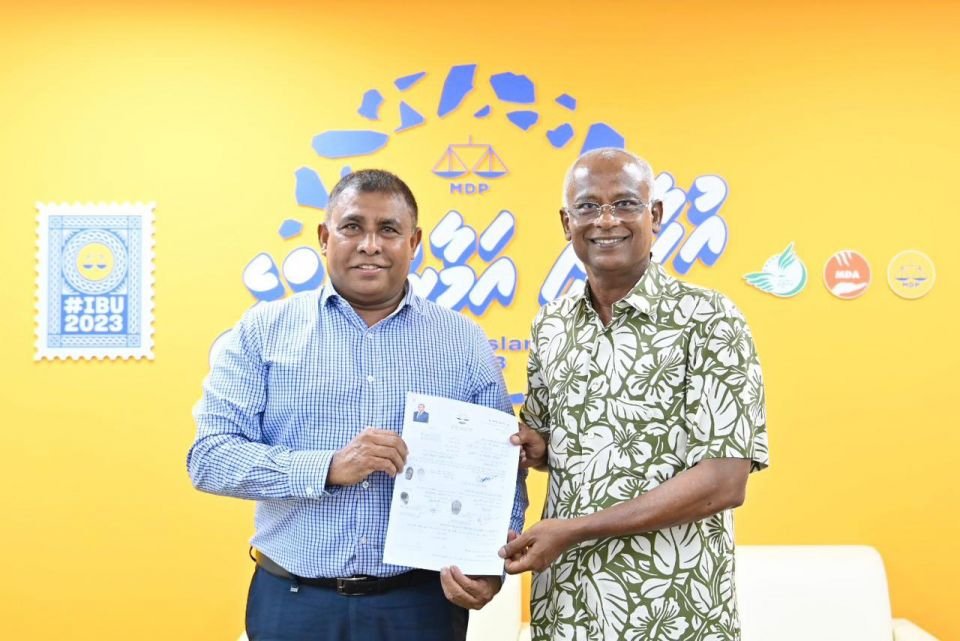 Tourism Minister Mausoom rejoins MDP after 9 year gap