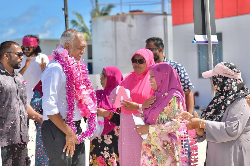 Siyaasee magaamuthah noon ehen magaamuthakugai thibi emmen vazeefaagabai baithihbaanan: Muizzu 