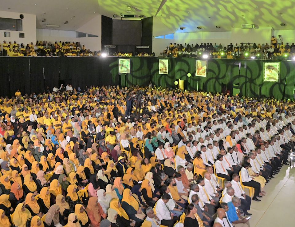 MDP ge Male' sarahahdhuge thasahvaru hukuru dhuvahuge rey haamakuranee 