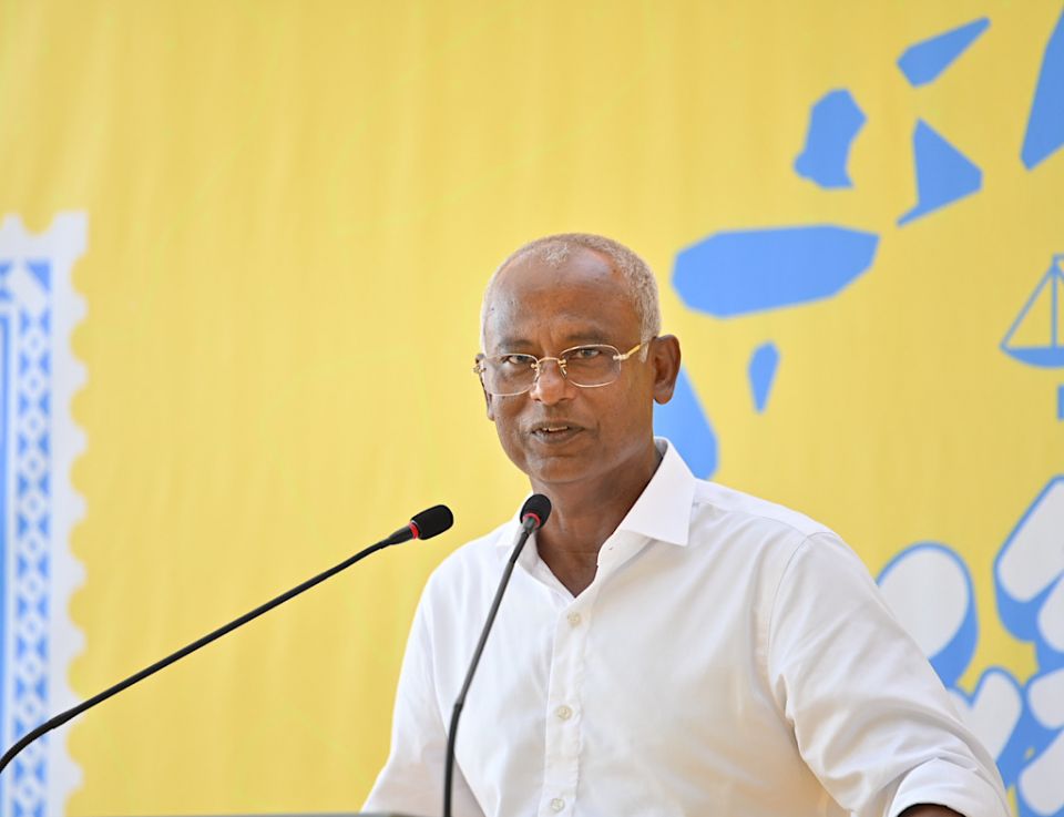 Miadhu vote negiyas ehburun kaamiyaabuvaane kan yageen: Raees Solih