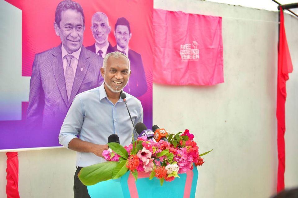 MDP in 2 vana burugai gengulhey strategy akee dhogu hedhun: Muizzu