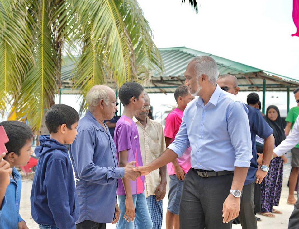 Raajeyge igthisoadhu othee andhavalhakah vehtifai, kolhah jahan. 24 gadi iru masakaiykuran jehey: Muizzu 