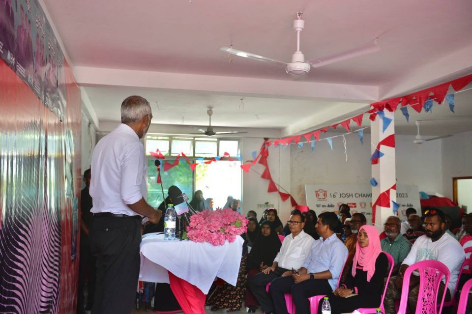 Green tax in rahrashah libey faisaa in kuni manage koh rah girumuge massala hallu kuraanan: Muizzu 