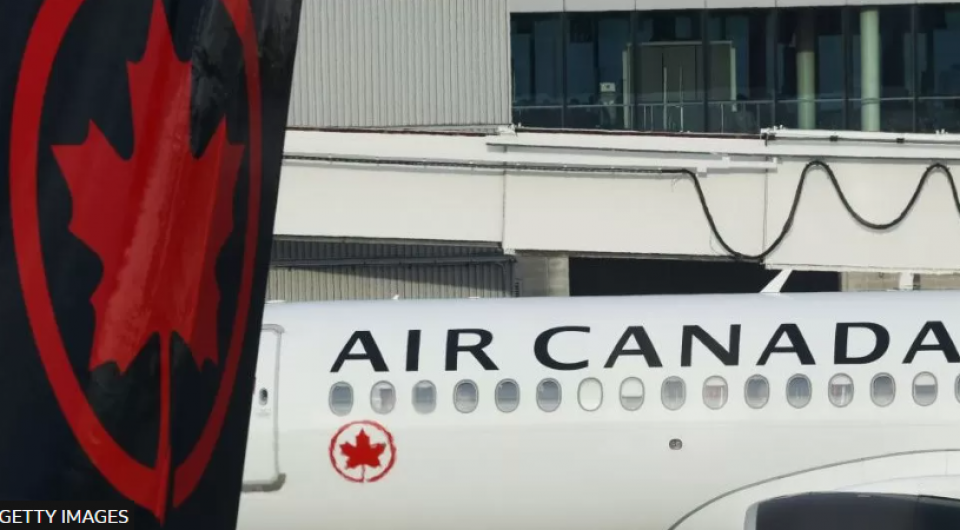 Air Canada in 15 million USD ge gold aai cash vagah nagaifi