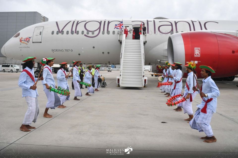 Virgin atlantic ge dhathuru thah raajje ah fashaifi 