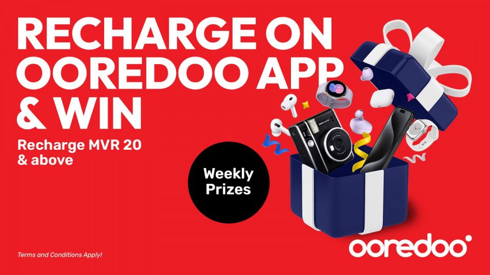 Ooredoo app in recharge koggen iPhone 15 pro max eh hoadhumuge furusathu!